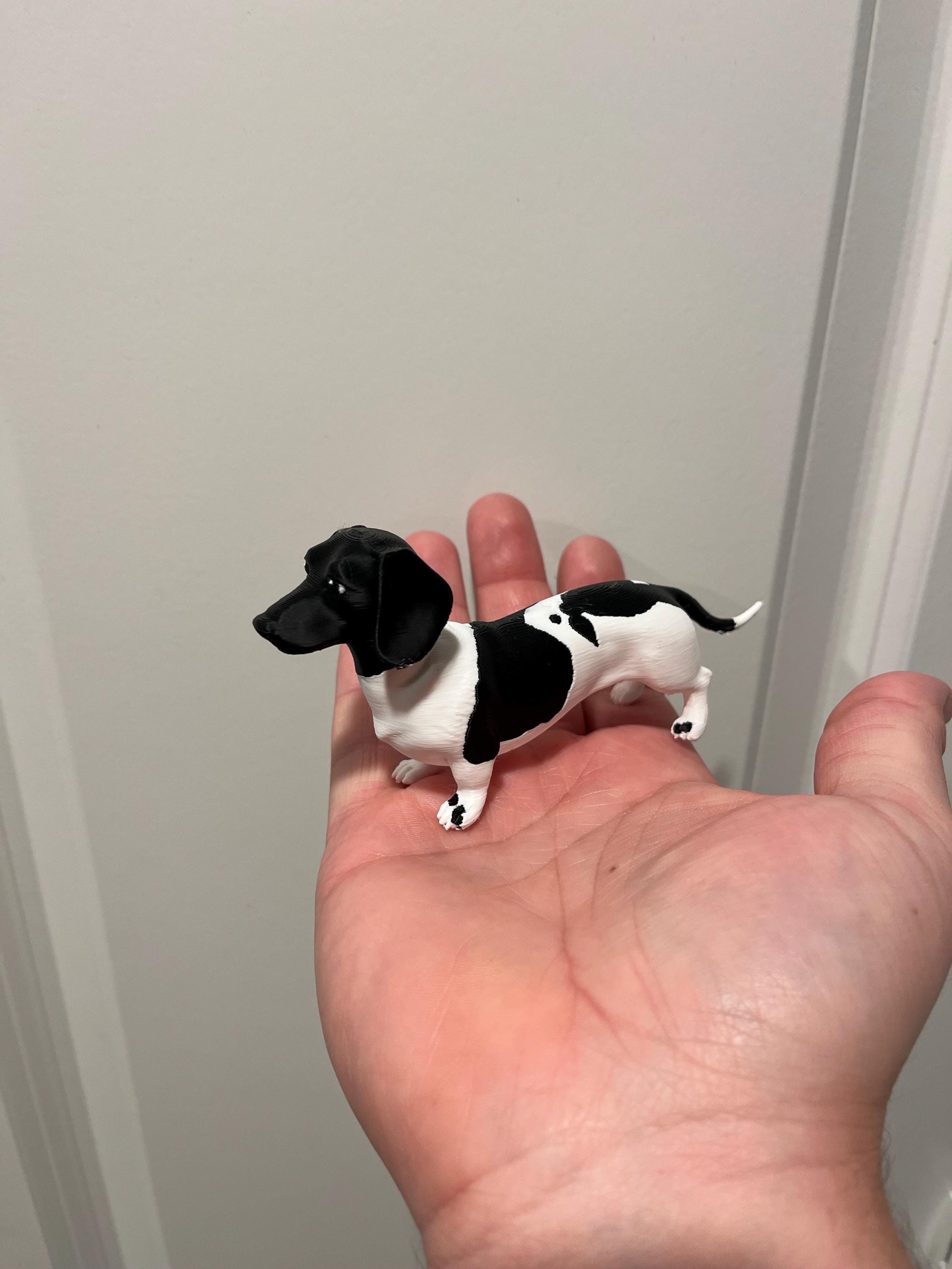 Custom 3D Printed Dog Figurine, Personalized Pet Replica, Beagle Sculpture (3-4 inches)