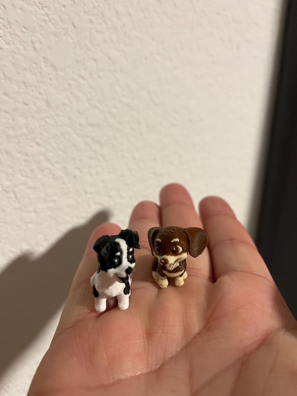 Mini 3D Printed Dog Figurine | Desk Pal, Office Decor, Puppy Statue